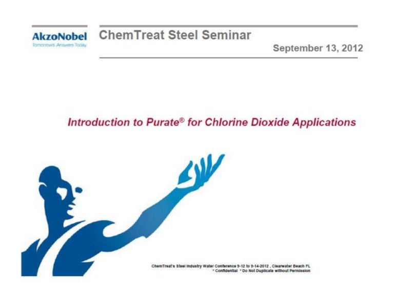Chlorine dioxideapplicationchemtreat part 1