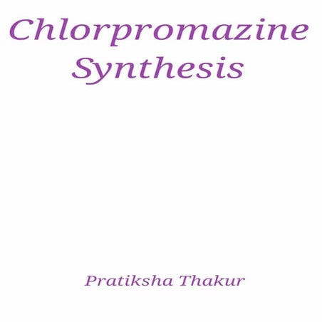 Chlorpromazine Synthesis 