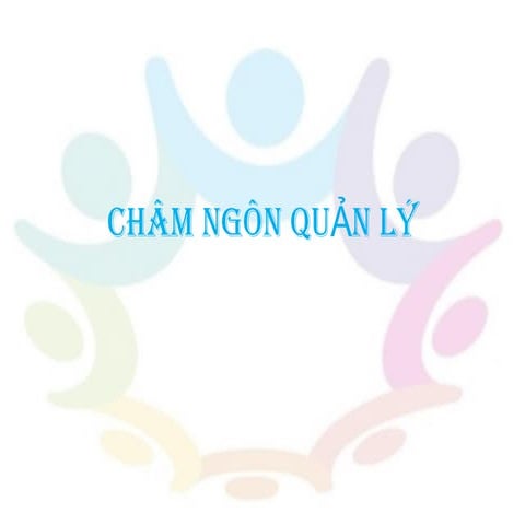 Châm ngôn quản lý
