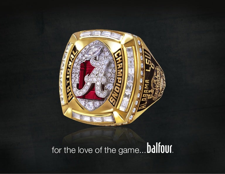 Balfour Championship Ring Brochure