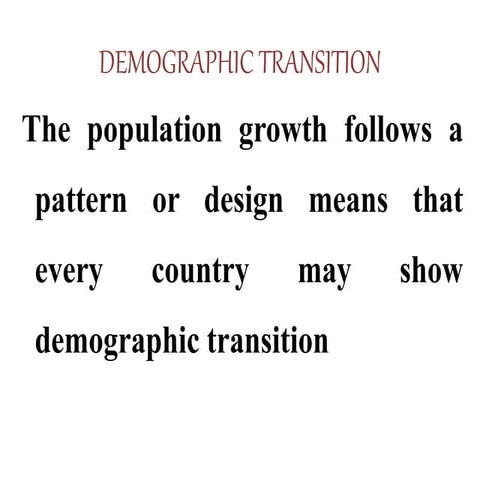 demography | PPTX