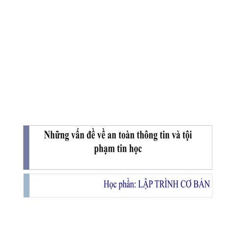 Bài giảng Hệ thống thông tin quản lý