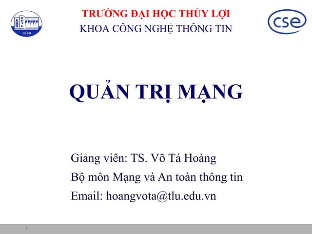 Bai giang quan tri mang-CHƯƠNG 2- Cac ky thuat DINH TUYEN.pdf