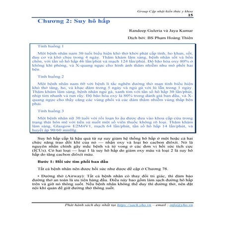 Suy hô hấp - ICU Protocols A Stepwise Approach