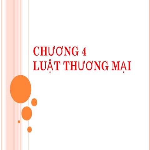 Slide luật thương mại