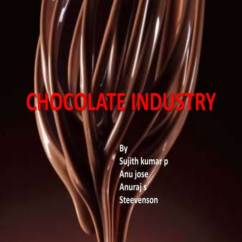 Chocolate industry  