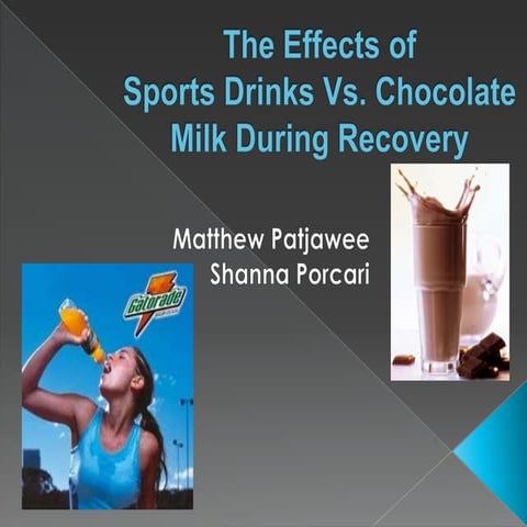 Chocolate Milk Vs Sports Drinks Photo Inspiration