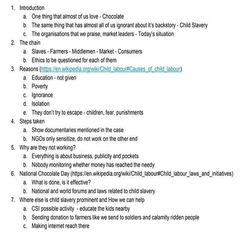 Chocolate slavery ethics chocolate industry