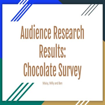 Questionnaire on sweets | DOCX