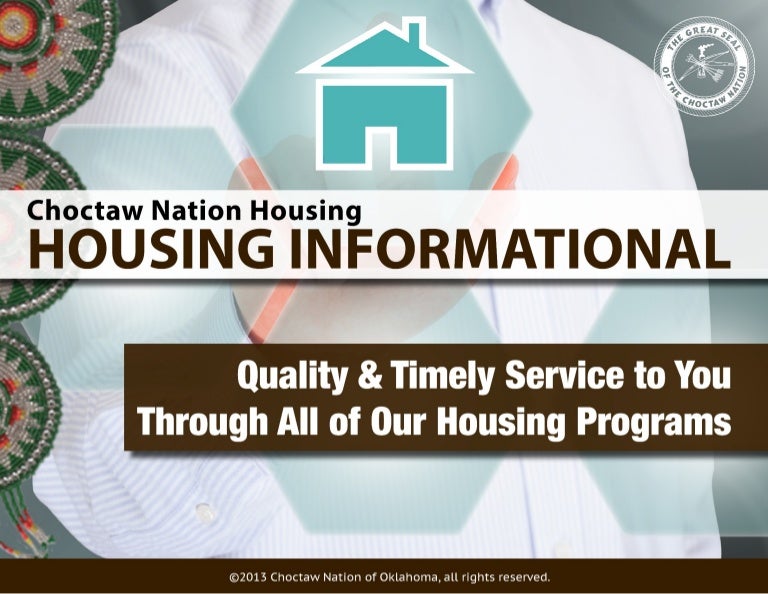 Choctaw Nation Housing Informational