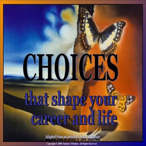 Choices That Shape | PPS