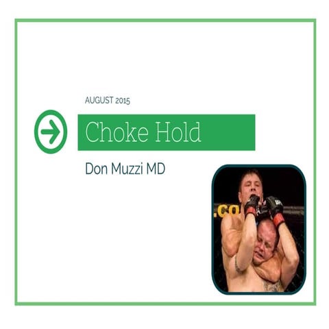 The Choke Hold From a Doctor's Perspective 