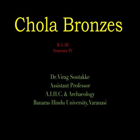 Chola bronze