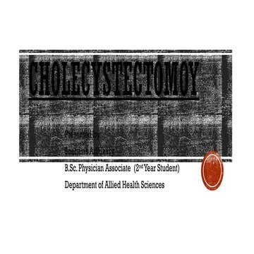 Cholecystectomy Definition, Types, Procedure