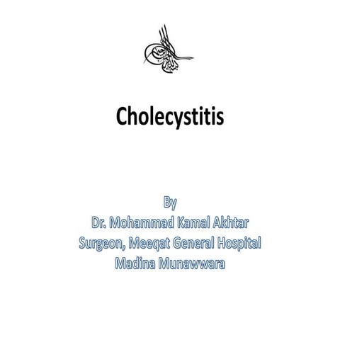 Cholecystitis