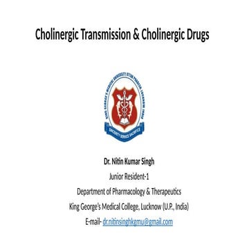 Cholinergic Transmission & Cholinergic Drugs.pptx