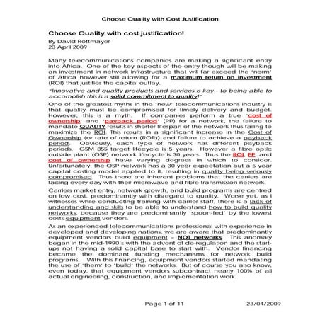 Choose quality-with-cost-justification