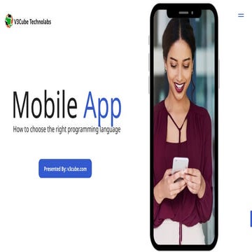 How to Choose the Right Programming Language for Mobile App Development?