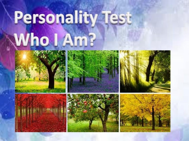 Choose a Tree Personality Test