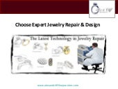 Choose Expert Jewelry Repair & Design