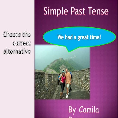Simple Past Game