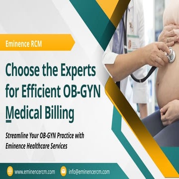 Partner with Specialists for Efficient OB-GYN Billing Services
