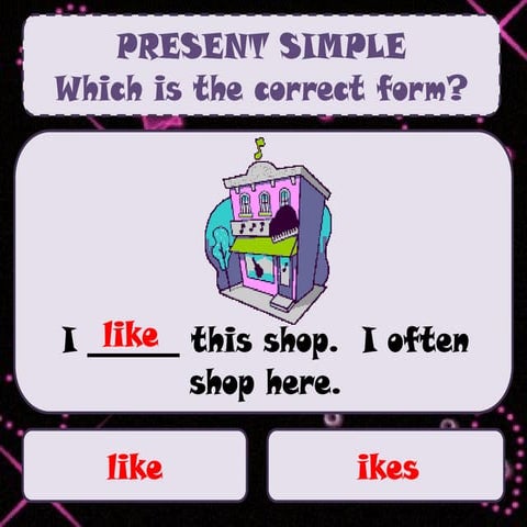 Choose_the_right_form_Present_Simple_Tense | PPTX