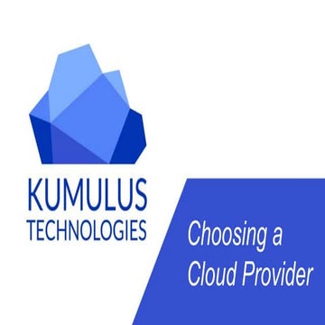 Choosing a Cloud Provider: Public-Private-Hybrid