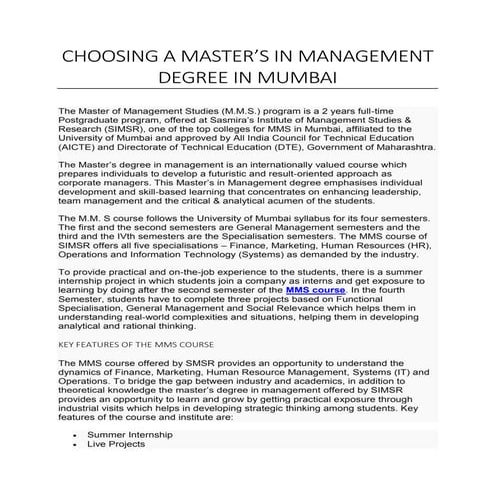 MBA_Transcript | PDF