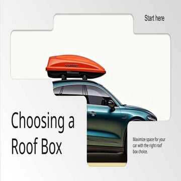 What to compare when choosing a roof box for cars?