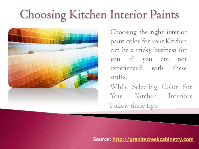 Kitchen Ideas Choosing Color for Your Kitchen Interior