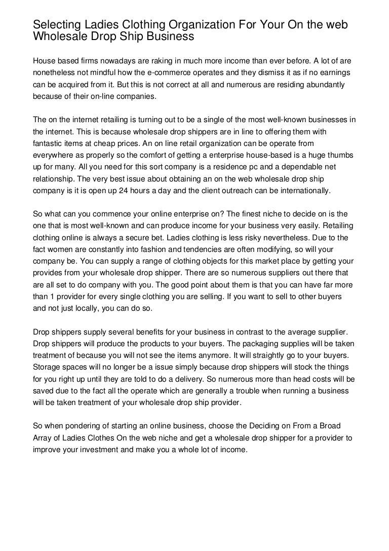 ladies clothing companies