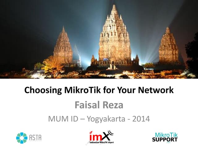 Choosing MikroTik for Your Network