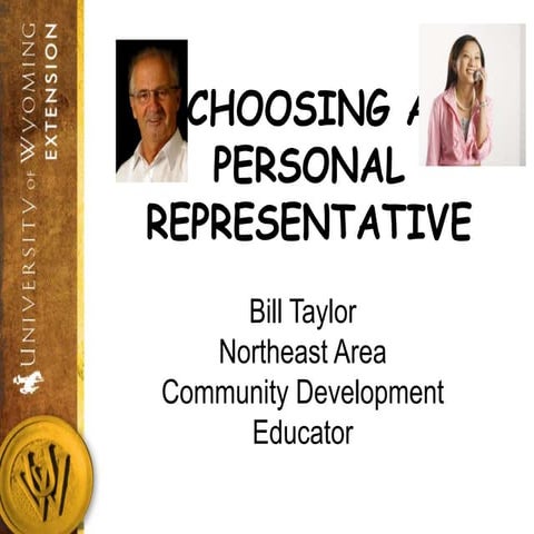 Choosing Your Estate Personal Representative
