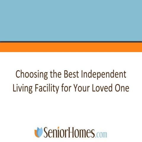 Levels of Senior Living | PDF