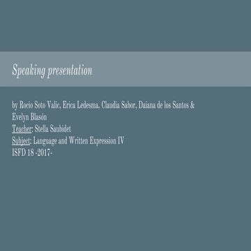 Choosing the linguistic features               