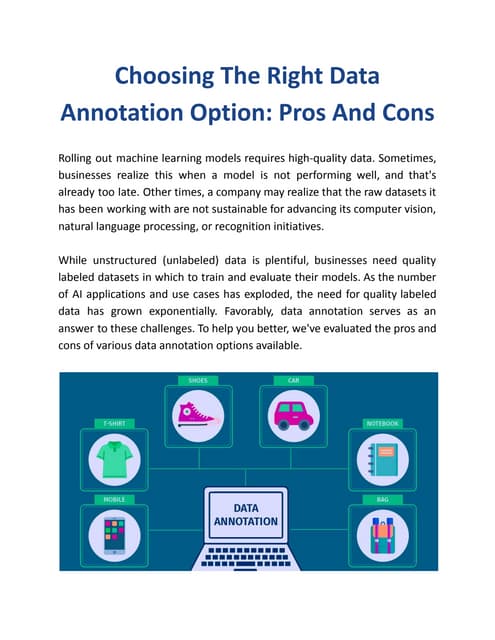 Best Practices Of Data Annotation: Tips And Tricks For Accuracy And ...