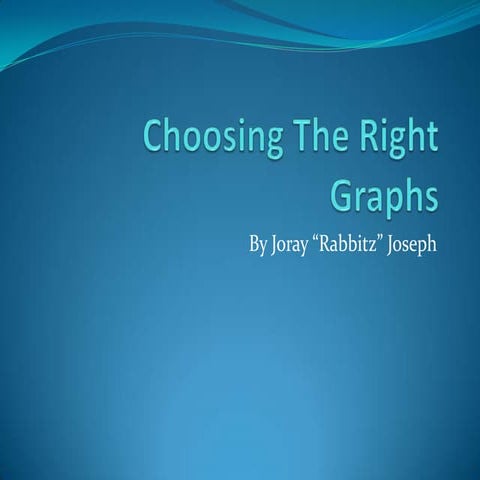 Choosing the Right Graphs
