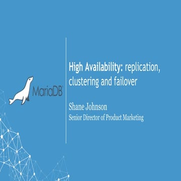 Choosing the right high availability strategy