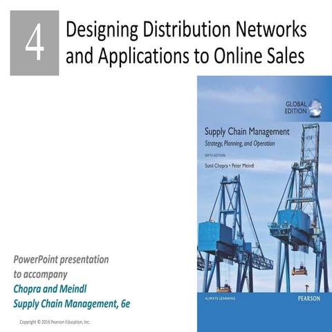 Chap 4 Designing the Distribution Network in a Supply Chain | PPT