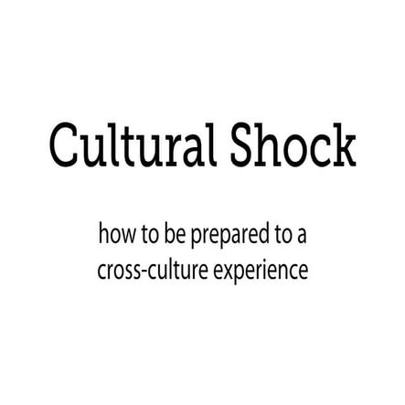 Choque cultural