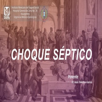 Choque séptico, Definición, Etiología, Manifestaciones Clínicas, Diagnóstico ...