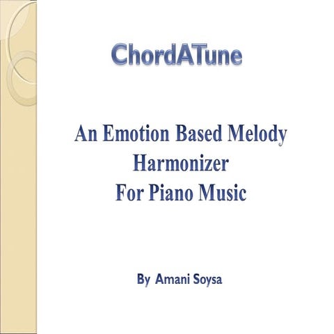 Chord at une-presentation