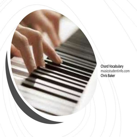 Chord Vocabluary