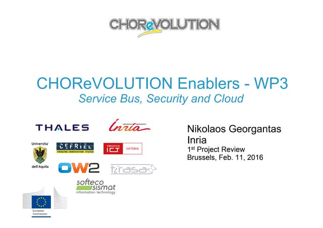CHOReVOLUTION WP3 Enablers