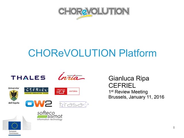 CHOReVOLUTION Platform v1