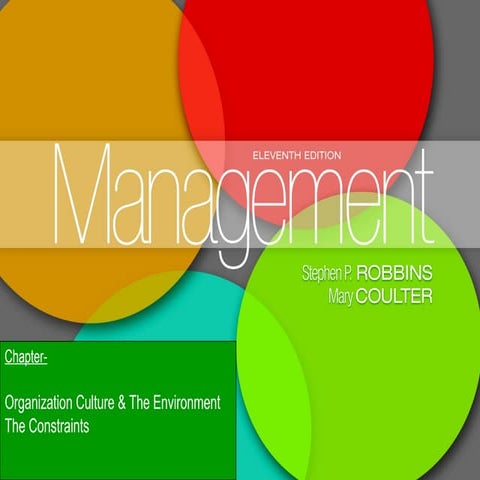 Ch org culrure,envioronmnet and constraints