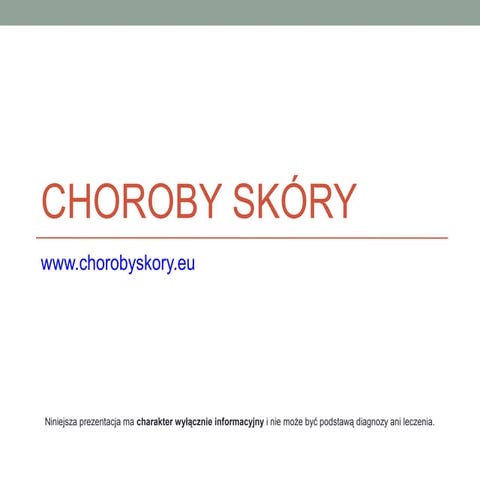 Choroby skóry