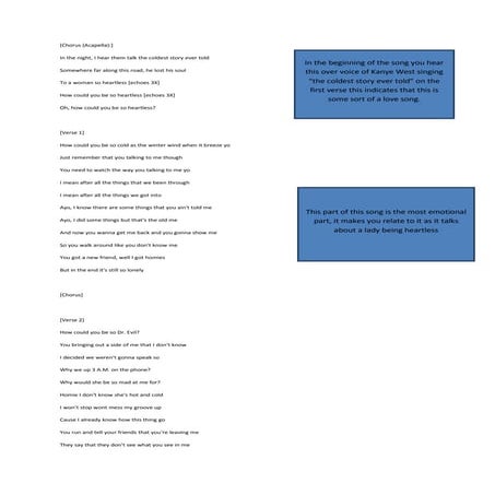 heartless kanye west | DOCX