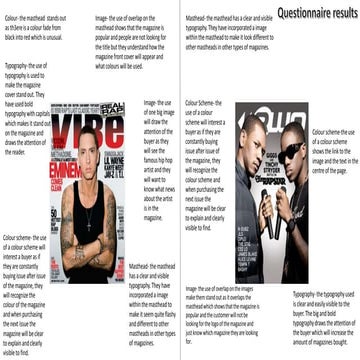 Chosen Genre Anaylsis